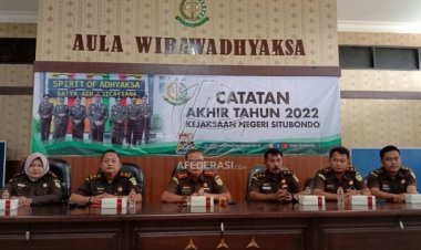 Refleksi Akhir Tahun, Berikut Capaian Kinerja Kejaksaan Situbondo