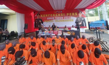 Kasus Kriminalitas Tulungagung Naik 25 Persen dari Tahun 2021