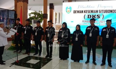 Ini Pesan Bupati Karna Usai Lantik DKS Situbondo