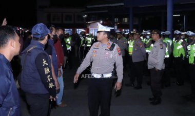 Antisipasi Konvoi Pesilat, Polres Kediri Terjunkan Ribuan Personil