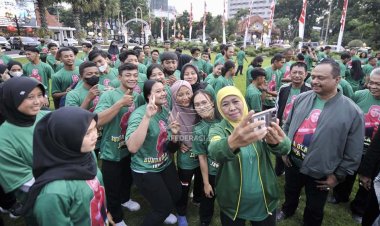 Khofifah Resmikan Puslatda Jatim 100 - V PON 2024