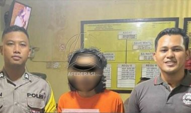 Kedapatan Bawa Sajam di Alun - Alun Tulungagung, Pemuda Lamongan diamankan Polisi