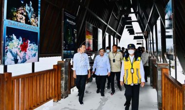 Benahi Wisata, Presiden Jokowi Tinjau Kawasan Wisata Bunaken