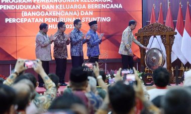 Buka Rakernas Penurunan Stunting, Ini Pesan Presiden Jokowi