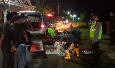 Pengendara Motor Ditemukan Bersimbah Darah, Diduga Karena Ini