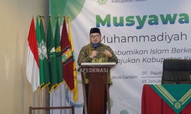 Harapan Bupati Kediri kepada Pimpinan Muhammadiyah Baru