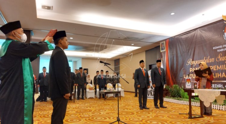 130 PPK Kabupaten Kediri Resmi Dilantik