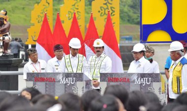 Presiden Resmikan Bendungan Danu Kerthi Buleleng