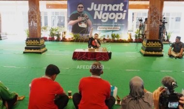 Begini Suasana Jumat Ngopi Perdana di Pendopo Panjalu Jayati Pasca Rehab