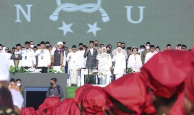 Jokowi Hadiri Puncak Harlah 1 Abad NU di Sidoarjo