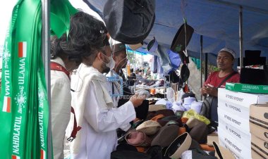 Resepsi Puncak Satu Abad NU Berkah Bagi Ratusan PKL Sidoarjo