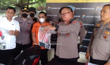 Curi Sepeda Motor, Pria Trenggalek Diringkus Polisi