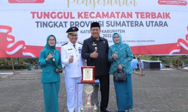 Kecamatan Air Batu Raih Juara III Kecamatan Terbaik Tingkat Provsu