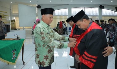 Bupati Asahan Lantik  Dewan Hakim MTQ