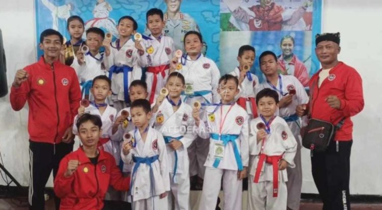 Inkanas Kabupaten Kediri Borong 10 Medali Piala Kapolrestabes Surabaya