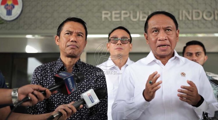 2 Menteri di Kursi PSSI, Menpora Zainudin Amali Resmi Jabat Waketum