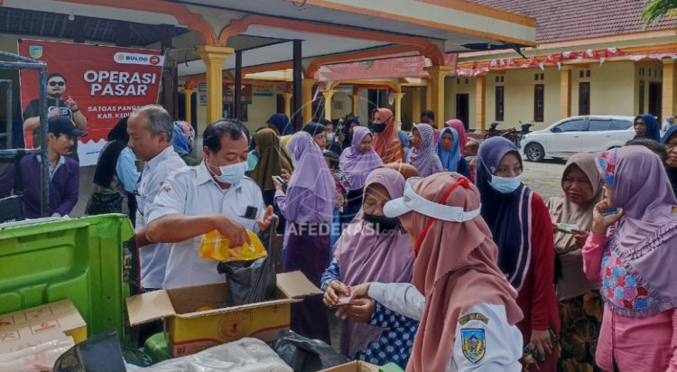 Kebutuhan Beras 9 Ton Dalam Sebulan, Pemkab Kediri Pastikan Stok Aman