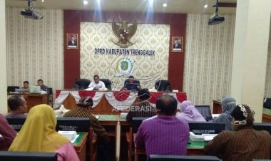 Dongkrak Target PAD, DPRD Trenggalek Gelar Rapat  Bersama OPD Mitra Kerja