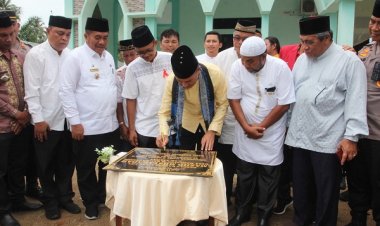 Wagub Sumatra Utara Resmikan Masjid Musyahadah dan Yellow Clinic