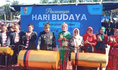 Bupati Jember Resmikan 4 Maret Jadi Hari Budaya