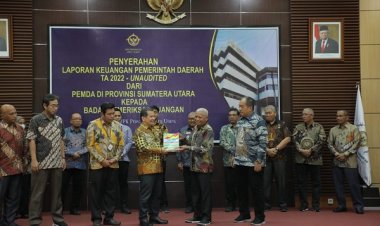 Bupati Asahan Serahkan LKPD Kepada BPK Perwakilan Sumut