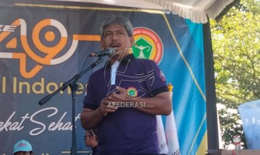 HUT ke-49, DPD PPNI Trenggalek Gelar Jalan Sehat Berhadiah