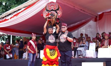 Ribuan Pembarong Nusantara Ikuti Parade 1000 Barong
