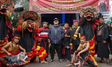 Ramaikan Hari Jadi Kabupaten Kediri, Mas Dhito Gelar Festival 1000 Barong