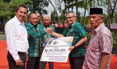 Pelaku Usaha dan Koperasi Asahan Digelontor Rp 141 Juta CSR Bank Sumut