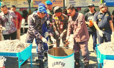 APH Banyuwangi Musnahkan Barang Sitaan Senilai Rp1,6 Miliar