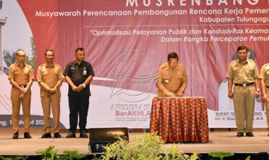 Musrenbang RKPD 2024, Pemkab Tulungagung Prioritaskan Perbaikan Infrastruktur