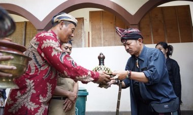 Penyatuan 7 Sumber Mata Air untuk Prosesi Hari Jadi Kabupaten Kediri Ke-1219