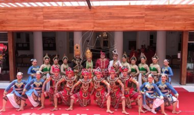 Puncak Acara Hari Jadi Kabupaten Kediri ke 1219 Tampilkan Kesenian Jaranan Jowo