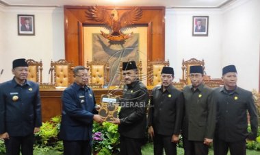 Paripurna Penyampaian LKPJ Bupati Tulungagung Tahun 2022
