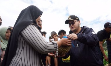 Dahar Durian Medowo Pikat Wisatawan, Mas Dhito: Pecinta Durian Wajib ke Kediri