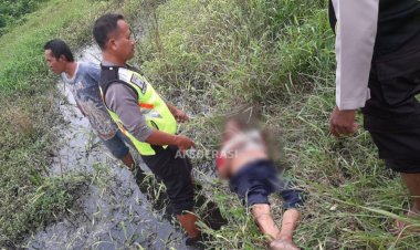 Pejalan Kaki Tak Dikenal Meninggal Usai Tersrempet Kereta Api di Kediri