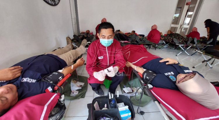 Meriahnya HPN ke-77 di Kediri, Dari Olahraga Hingga Donor Darah