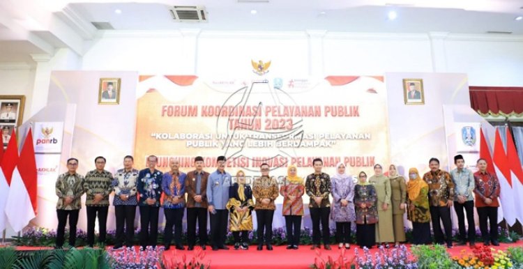 Hadiri FKPP, Wabup Syah Dukung Penuh Peningkatan Kualitas Penyelenggaraan Pelayanan Publik