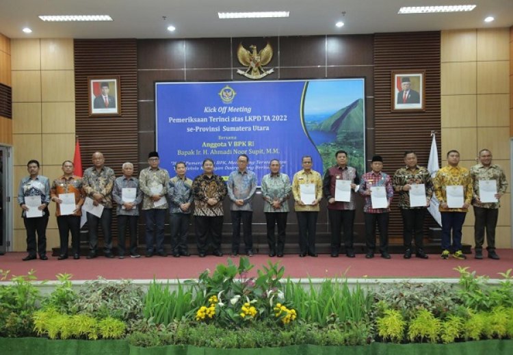 Delapan Kabupaten/Kota di Sumut Belum Raih WTP 2022