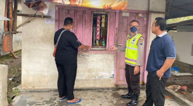 Warga Plemahan Kediri Tega Bobol Toko Tetangga Demi Melacur