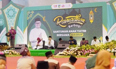 Ramadan Berbagi, Pemkab Kediri Santuni Ribuan Anak Yatim