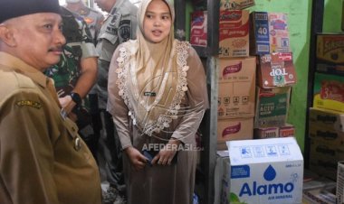 Sidak Bapok, Bupati Situbondo Pastikan Stok Sembako Aman