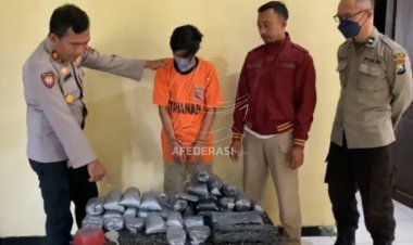 Hendak COD, Penjual Bubuk Petasan Dibekuk Polisi Kediri