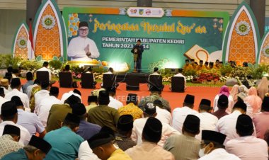 Tadzaburi Al Quran, Pemkab Kediri Gelar Peringatan Nuzulul Qur’an