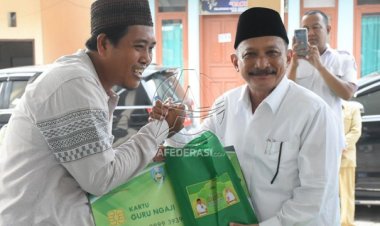 Pemkab Situbondo Berikan Insentif Bagi Guru Ngaji dan Guru Minggu