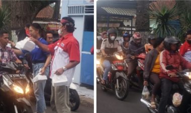 DPD LSM LIRA Kabupaten Malang Bagi Ratusan Takjil