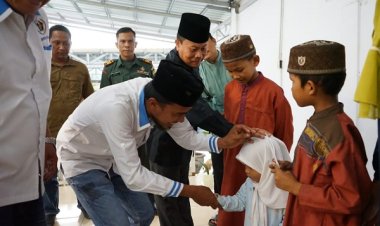 Tidak Hanya Mengejar Berita, PWI Asahan Gelar Bakti Sosial