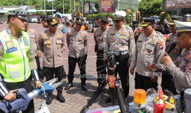Polres Trenggalek Gelar Apel Almatsus dan Alpakam