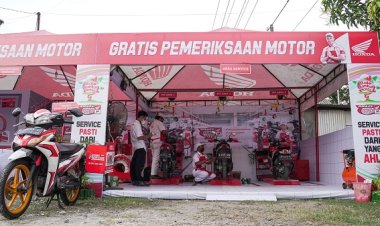 23 Bengkel AHASS Siap Layani Masyarakat di Momen Mudik Lebaran