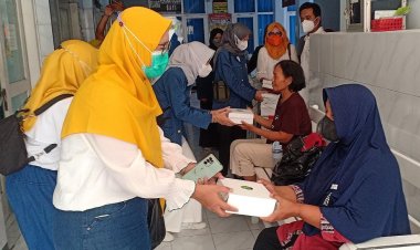 IKA Unair Berbagi Hati dan 590 Kota Nasi